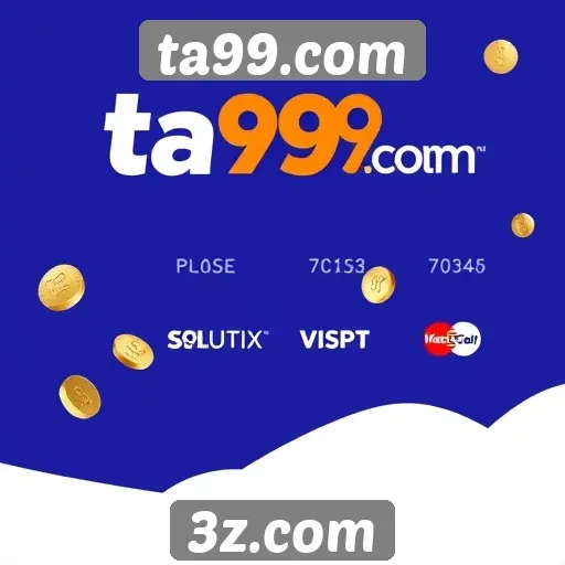 Plataformas de pagamento aceitas no ta99.com